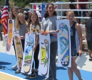 Winners of the 2019 deck design challenge