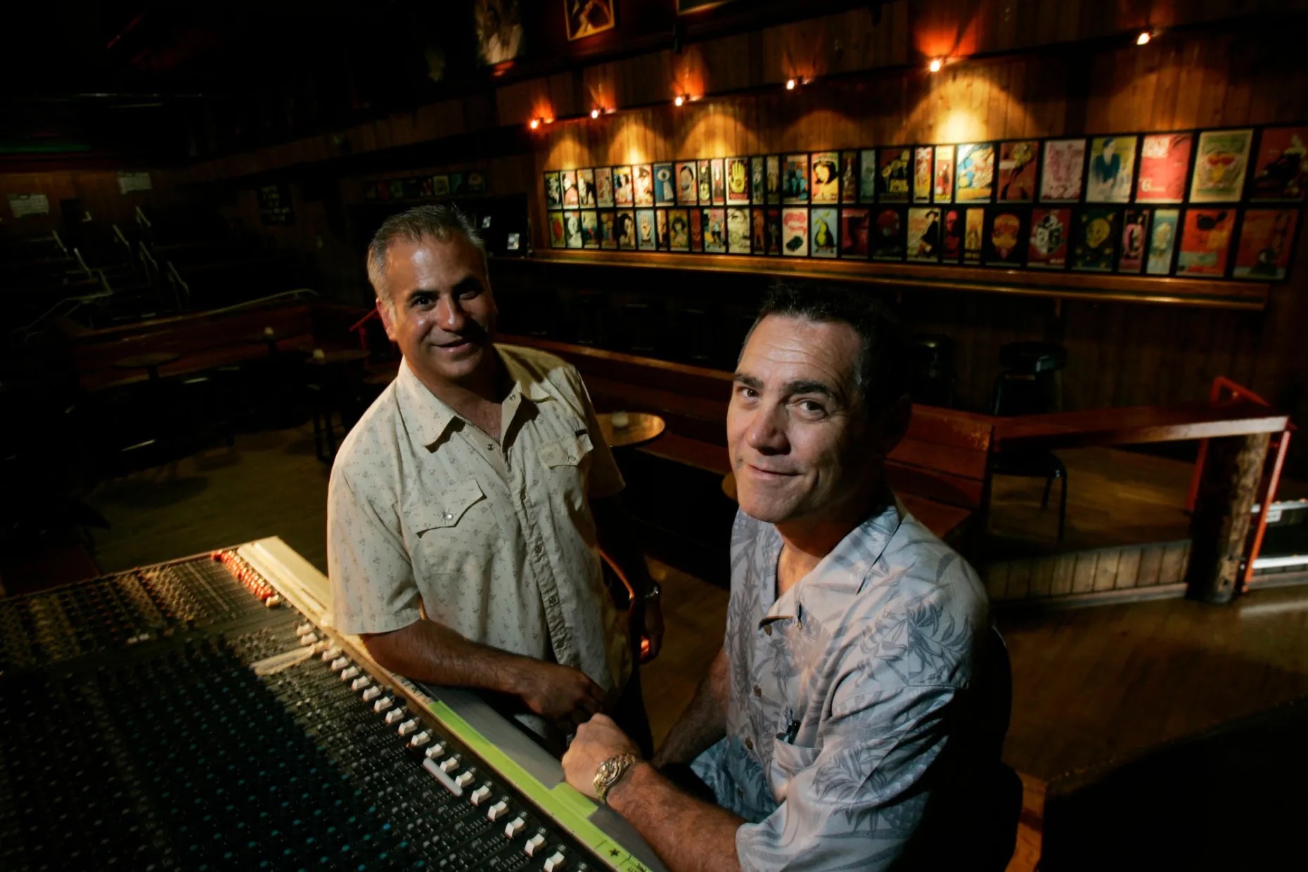 Phil Berkovitz and Steve Goldberg have owned the Belly Up since 2003. (Photo by Eduardo Contreras / The San Diego Union Tribune)